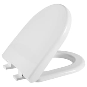 Assento Sanitário Carrara Branco Gelo Tampa para Vaso Deca com Fechamento Suave