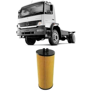 Filtro Óleo Mercedes Benz Atego Om 926 La 2005 A 2018