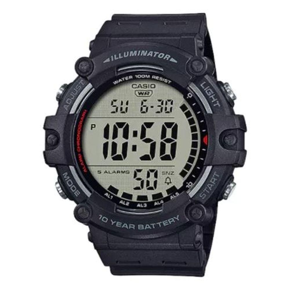 Relógio Casio Masculino Digital Preto Ae-1500Wh-1Avdf