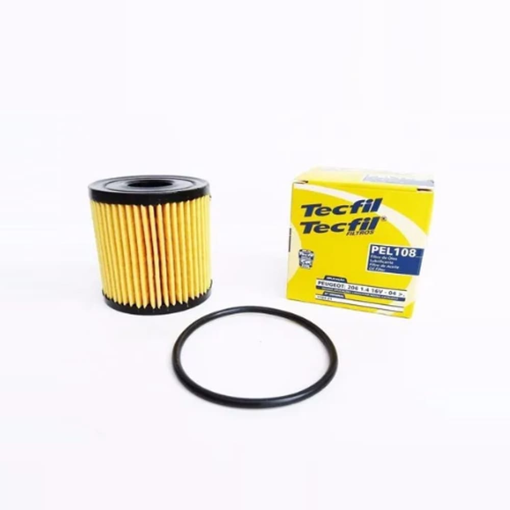 Filtro De Óleo Citroen C4 Pallas 2007 16v Tecfil PEL108