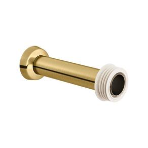 Tubo de Ligação para Bacia Sanitária Docol Chroma 626672 30cm Ouro Escovado
