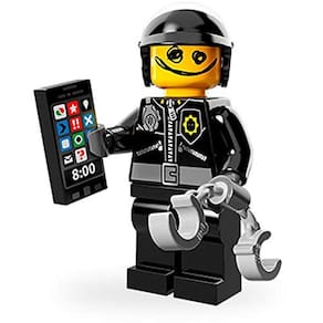 LEGO As Figuras do Filme Bad Cop Good Cop 71004