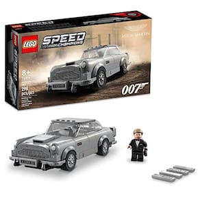 LEGO Speed Champions 007 Aston Martin DB5 76911 Building Toy Set Com James Bond para Crianças, Meninos e Meninas Idades 8+ (298 Peças)