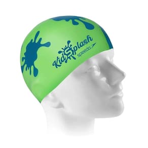 Touca Natacao Splash Club Jr 528878-100 - Verde/Azul Marinho U
