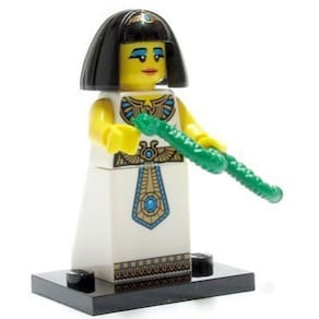 lego mini figura série 5 egípcia lady cleópatra por LEGO