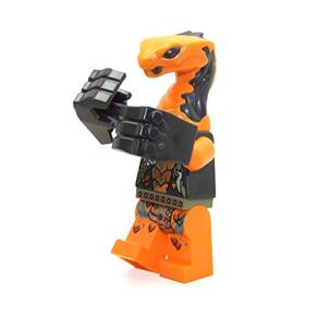 Minifigura LEGO NINJAGO Core - Cobra Mechanic Snake com punhos poderosos (tudo novo para 2022) 71765