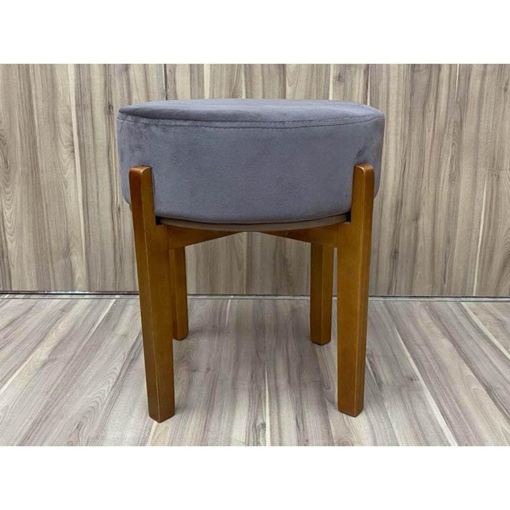 Puff Decorativo Marrom 815 Veneza