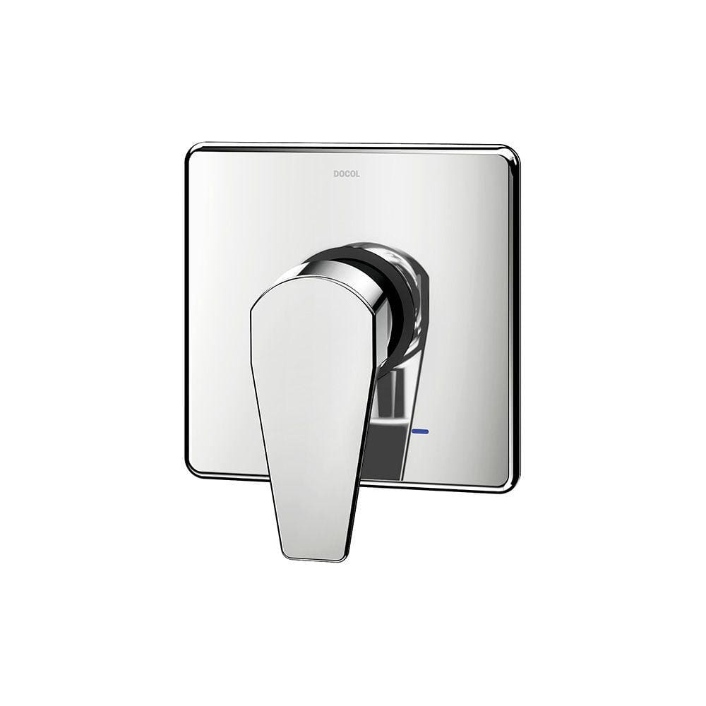 Acabamento Monocomando para Chuveiro Docol Lift para Base Deca 961806 1/2” e 3/4” Cromado