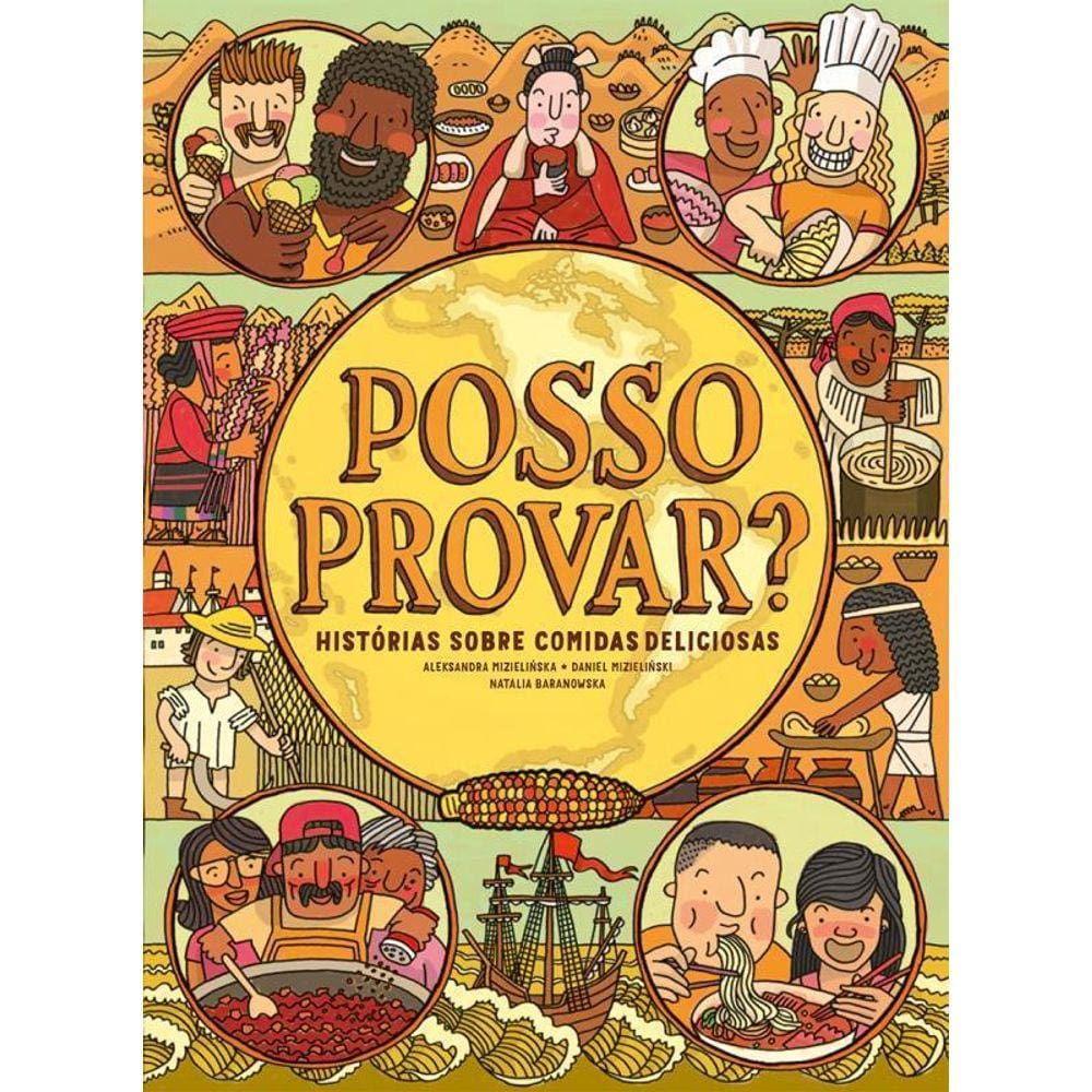 Posso Provar Histórias Sobre Comidas Deliciosas