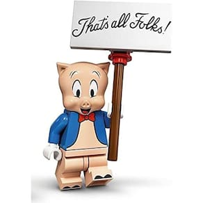 Minifigura LEGO Looney Tunes Série 1 Porky Pig 71030