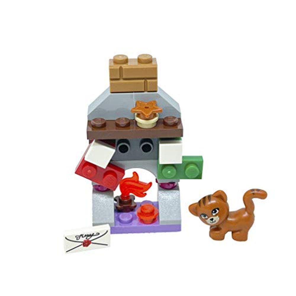 Conjunto de acessórios LEGO Friends: Lareira de Natal (23 peças)