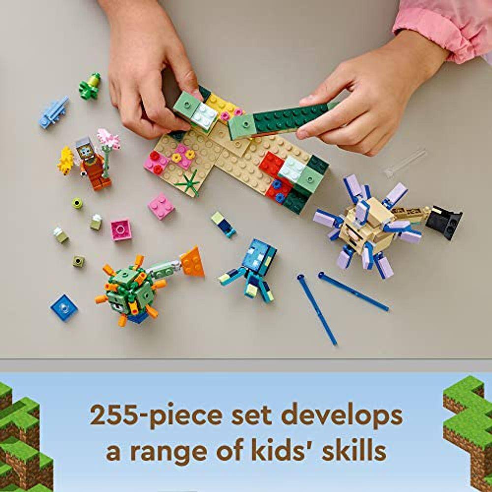 LEGO Minecraft The Guardian Battle 21180 | Casas Bahia