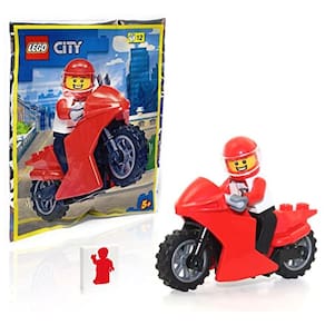 LEGO City Speed Racers Minifigure - Motociclista com