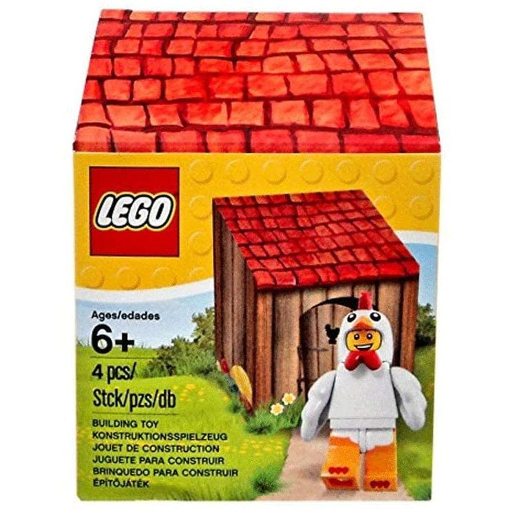 LEGO Chicken Suit Guy Minifigure com Coop