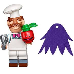 Série LEGO Minifigure Muppets: Minifig do Chef Sueco com Capa Roxa Adicional (71033)