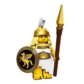 Mini-figuras LEGO - Deusa da Batalha (Série 12) - Código Online