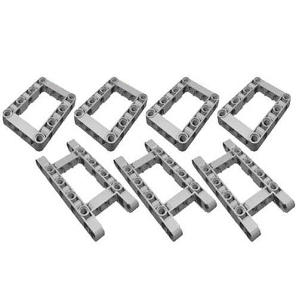 LEGO Technic NOVO 7 pcs QUADRO DE CHASSI LIFTARM Feixe Studless Parte Peça 64179 64178 Mindstorms