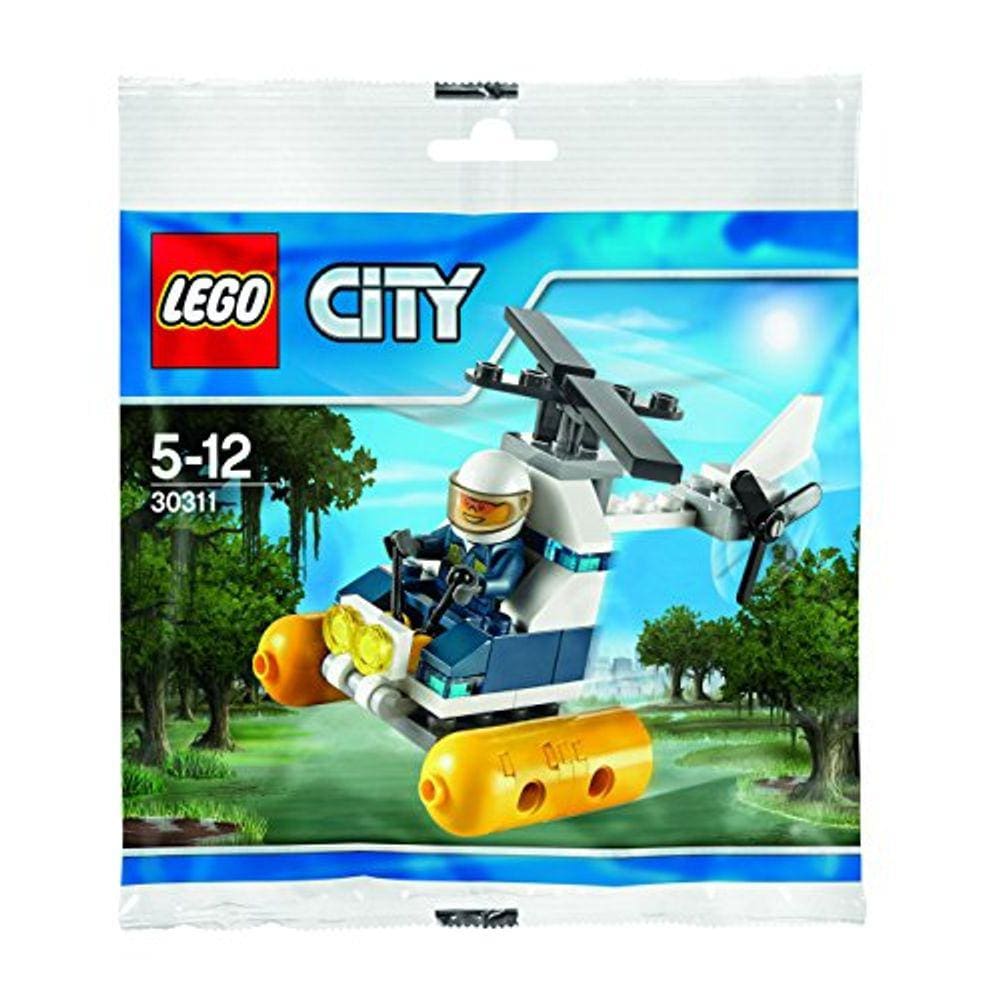 LEGO City Helicoptero Policia Pantano 30311 Casas Bahia