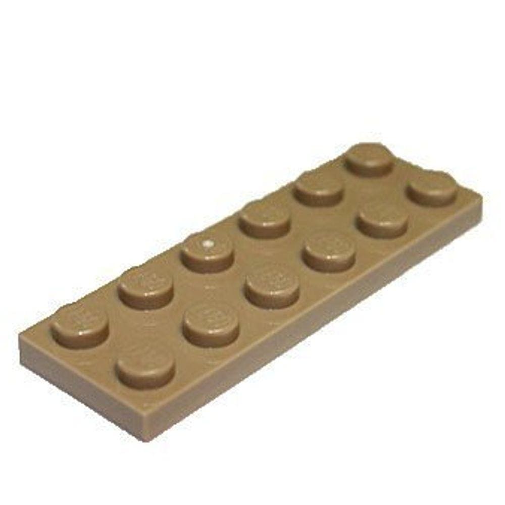 LEGO Peças: Placa Amarelo Areia 2x6 x1