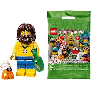 Lego 71029 Minifiguras Colecionáveis Série 21 - Sobrevivente de Naufrágio