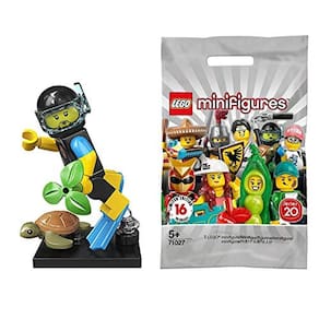 Minifiguras LEGO Series 20 Sea Rescuer (Mergulhadora) 71027