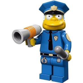 Wiggum, chefe LEGO Simpsons