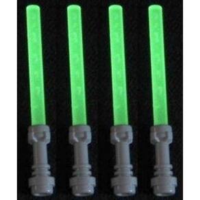 Luzes de Sabre Lego 4-Pacote: Brilho no Escuro