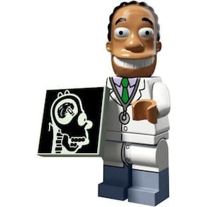 Lego Simpsons Série 2 Escolha sua figura 71009 (Dr. Julius Hibbert) da LEGO
