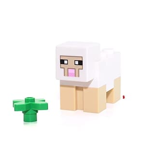 Kit 8 Bonecos Big Animais Blocos De Montar Minecraft em Promoção