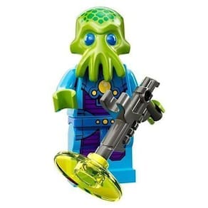 Minifigura Lego Série 13 - Alien Trooper - #7 CMF 71008 da LEGO
