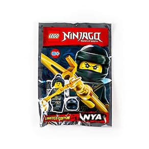LEGO NINJAGO Minifigure - NYA (com Gold Kai Staff) Pacote de Folha de Edição Limitada
