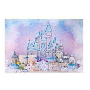 Fundo Fotográfico Newborn Castelo E Realeza 2,6X1,7 Ffm-950