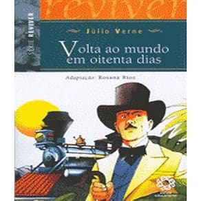 Livro Recontar Juvenil - Volta Ao Mundo Em Oitenta Dias