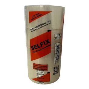 Kit 12 Rolos Fita Adesiva Transparente PVC 45x40 Embalagem