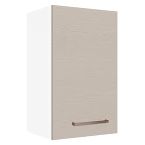 Armário Aéreo 40 Cm 1 Porta Agata Madesa Branco/crema
