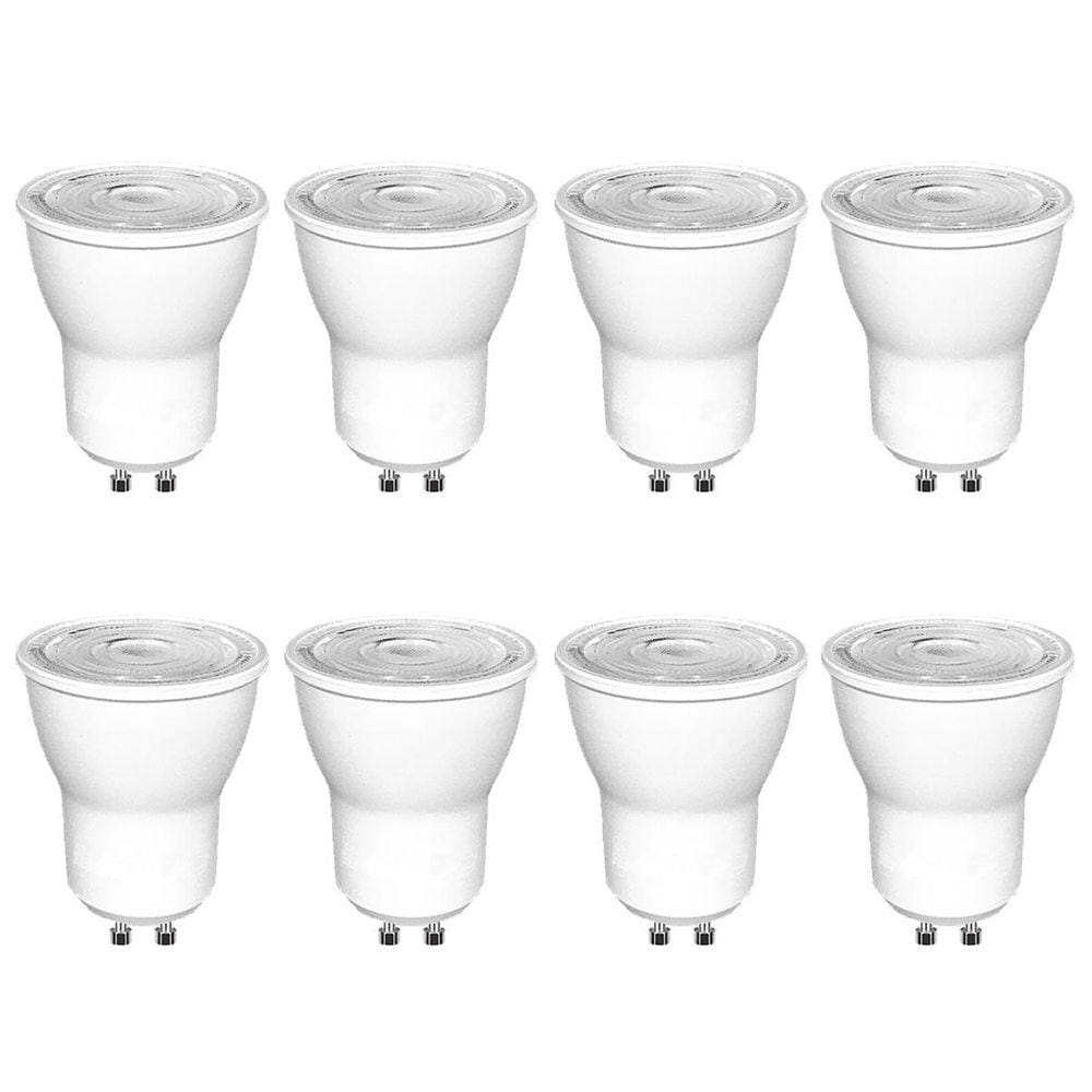 Kit 8 Lampada Led 4W Branco Neutro Mini Dicroica Mr11 Gu10