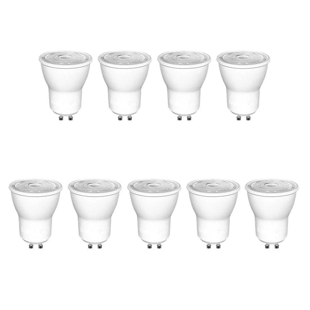 Kit 9 Lampada Led 4000K 4W Mini Dicroica Mr11 Gu10 Bet16