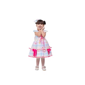 Vestido Junino Rosa