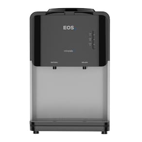 Bebedouro de Mesa para Garrafão EOS Mineralle Compacto com Compressor Preto EBC03P 110V
