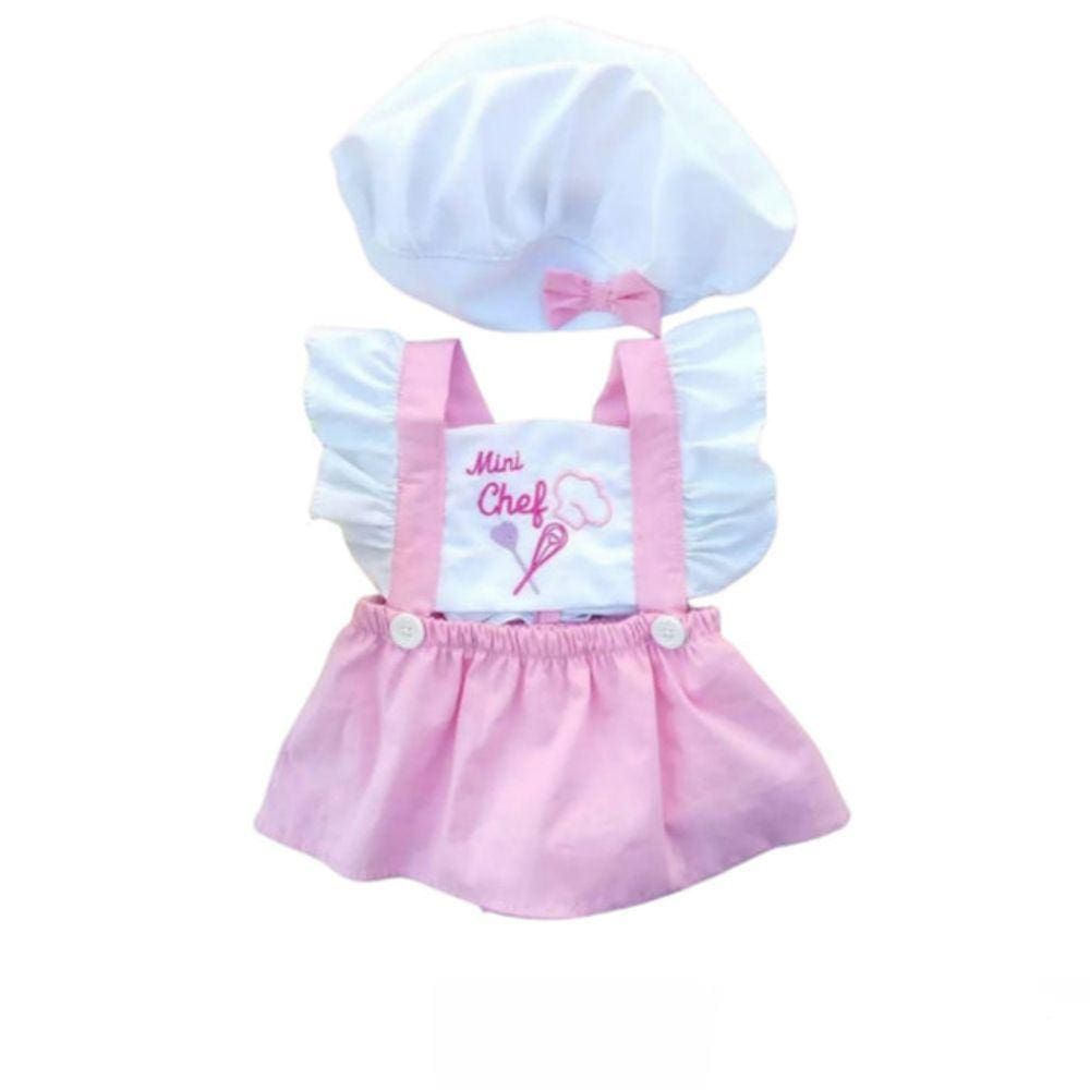 Romper Luxo Bordado Master Chef