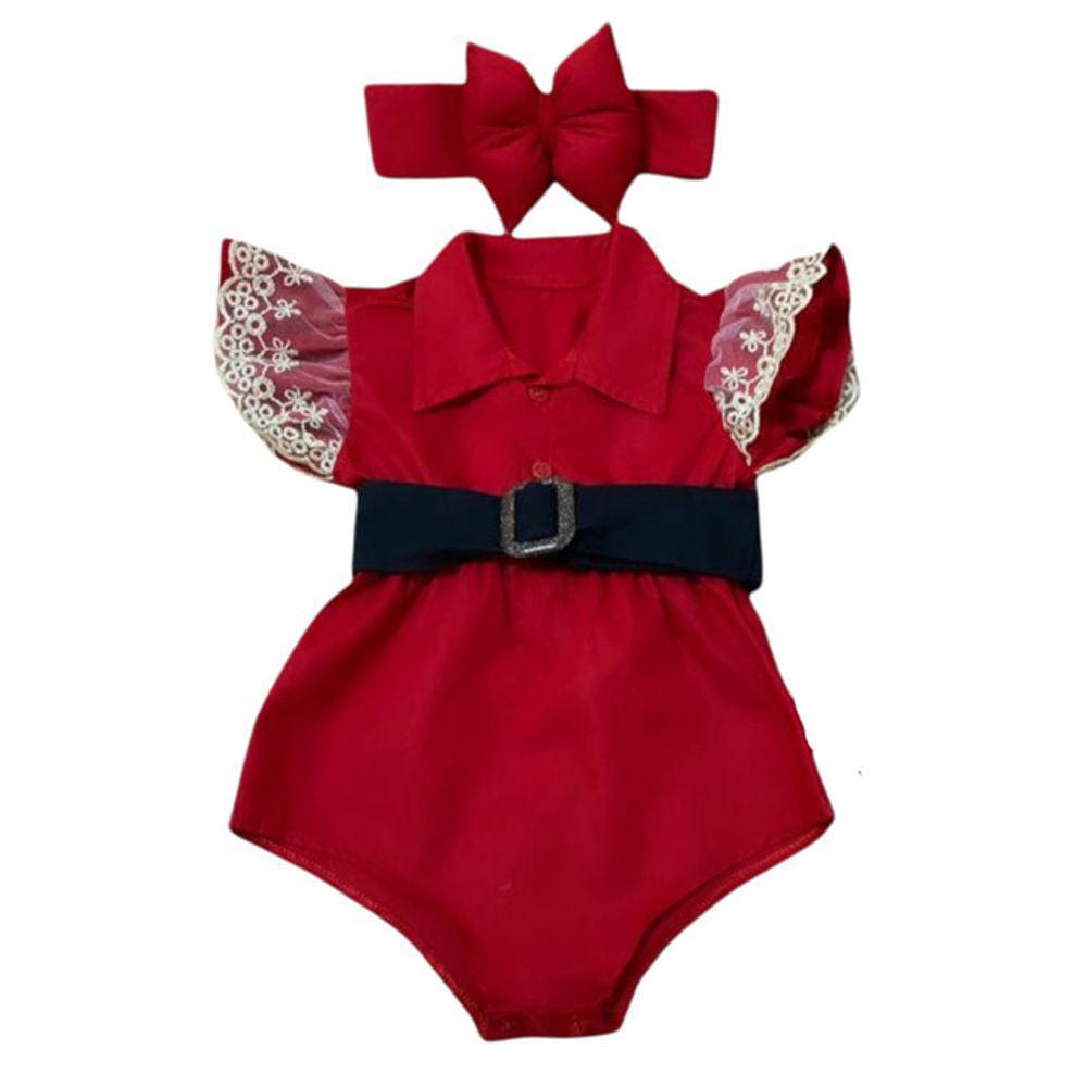 Romper glamour de Natal