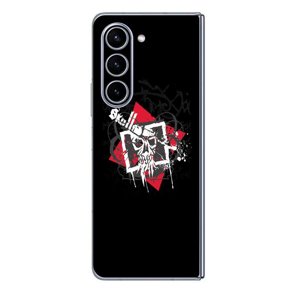 Capa Adesivo Skin015 Verso Para Samsung Galaxy Z Fold 5