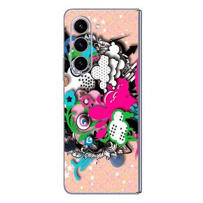 Capa Adesivo Skin104 Verso Para Samsung Galaxy Z Fold 5