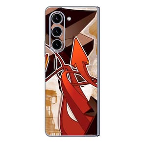 Capa Adesivo Skin071 Verso Para Samsung Galaxy Z Fold 5