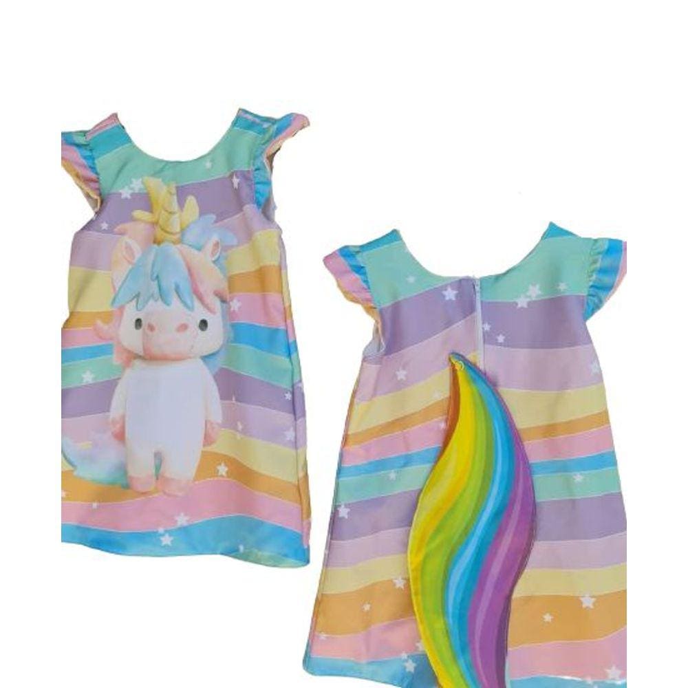 Vestido Unicórnio personalizado