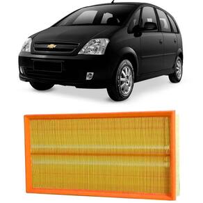 Filtro Ar Chevrolet Meriva 1.4 1.8 2003 A 2011 Wega