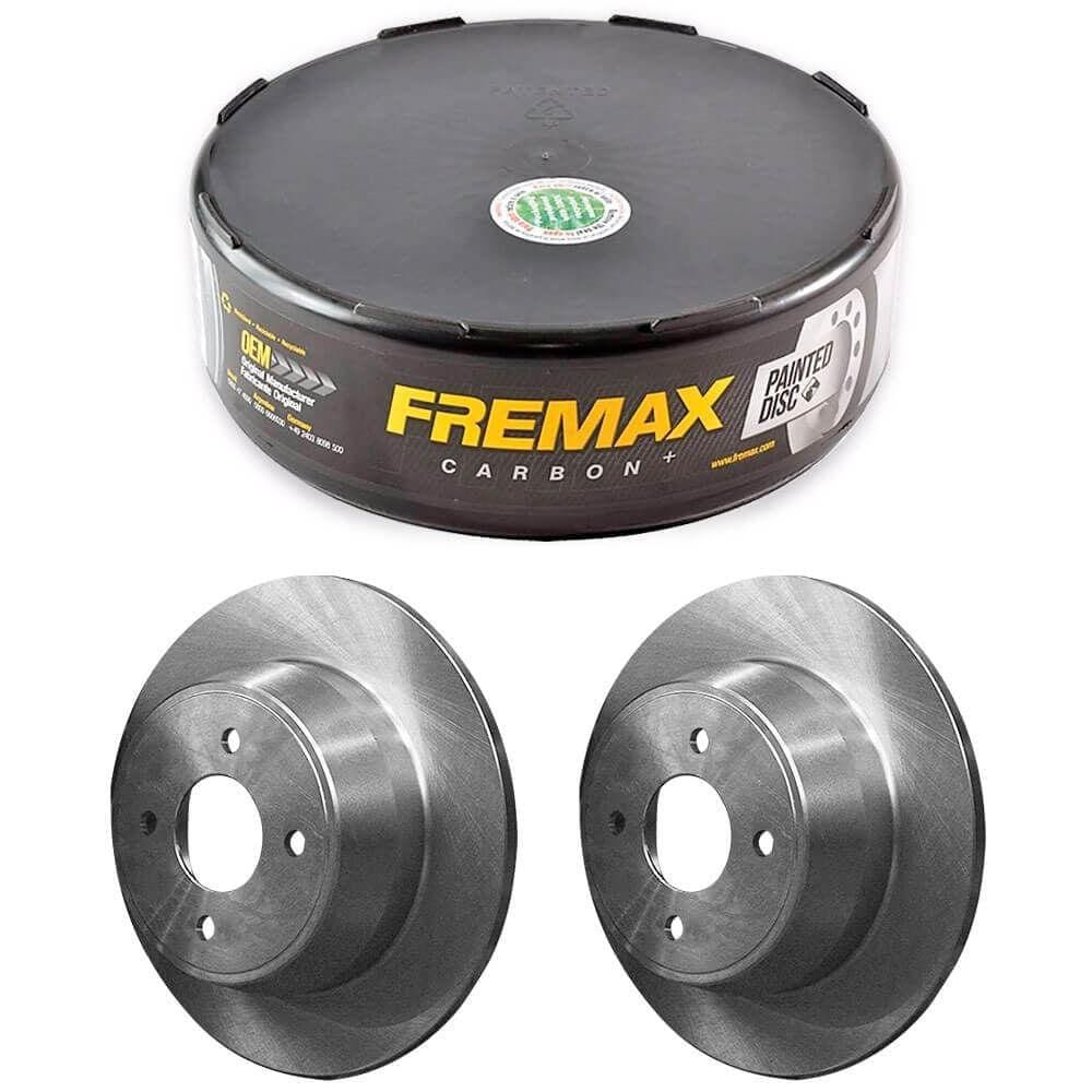 Par Disco Freio Peugeot 306 94 A 2001 Traseiro Solido Fremax