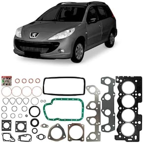 Jogo Junta Motor Peugeot 207 1.4 2009 A 2014 Completo Sabó