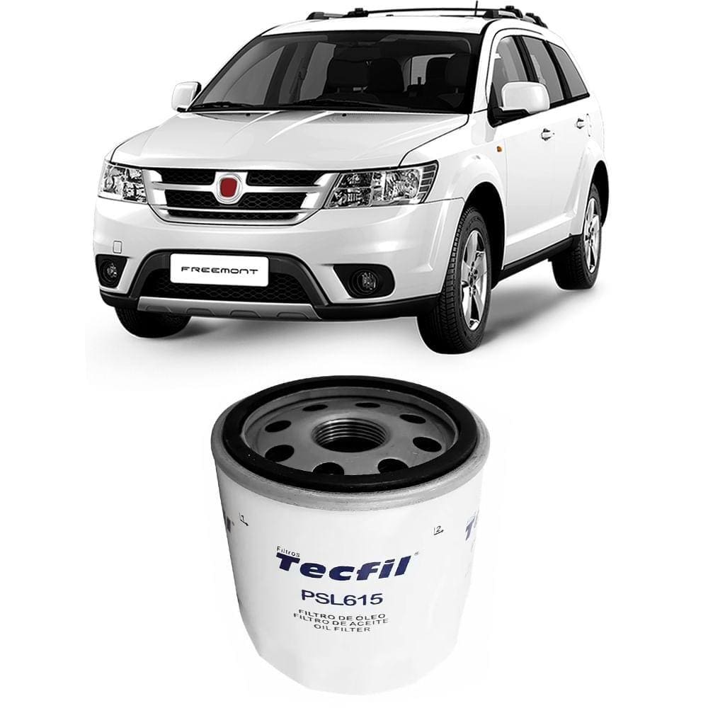 Filtro Óleo Fiat Freemont 2.4 2011 A 2015 Tecfil