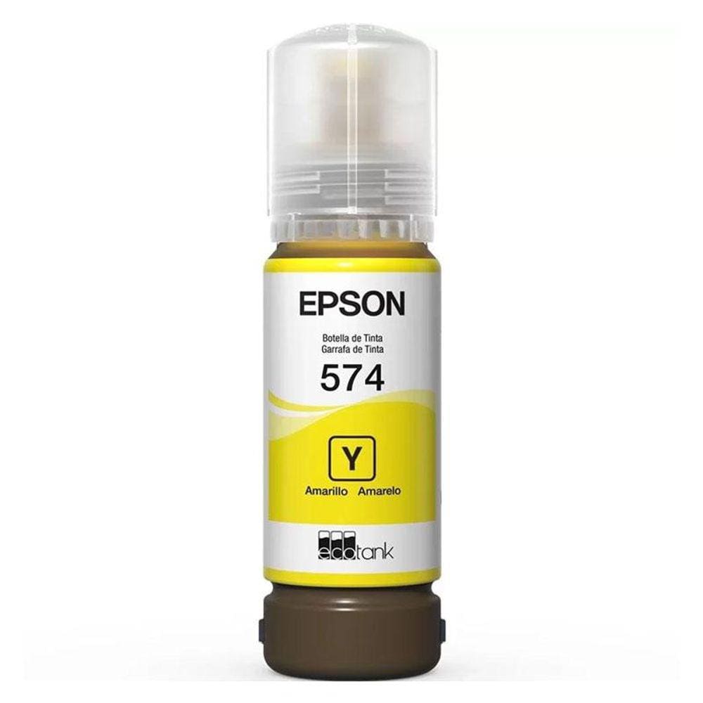 Refil Epson Ecotank (574) T574420 Amarelo